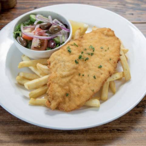 CHICKEN SCHNITZEL